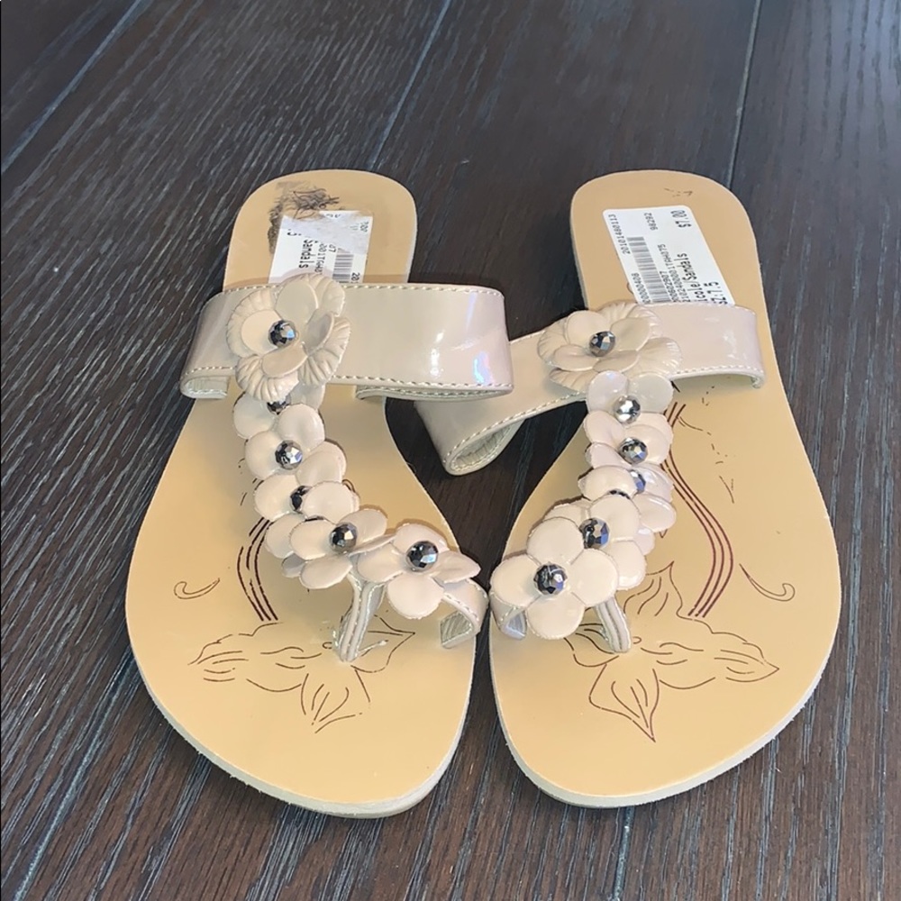 Beige sandals